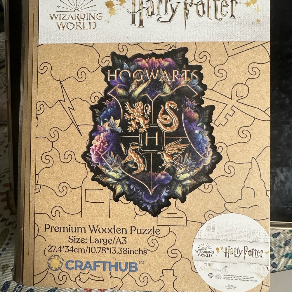 Harry Potter wooden puzzle.